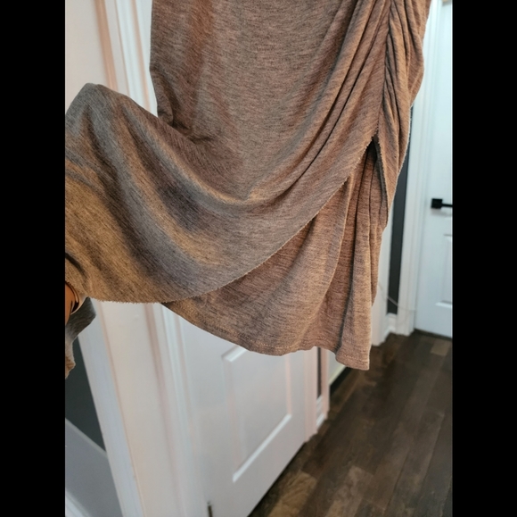 GREY Cotton Dress. Size M. - Picture 3 of 5